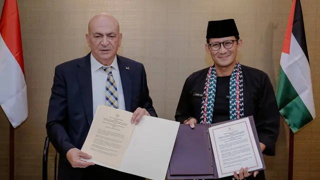 Indonesia dan Palestina Sepakat Kolaborasi Pengembangan Sektor Pariwisata dan Ekonomi Kreatif